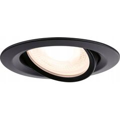 Paulmann Oprawa do wbudowania  NOVA LED PLUS DIM wychylna GU10 max.35W 93mm IP65 230V  czarny matowy / aluminum 13871976 4000870924600