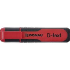Donau Zakreślacz DONAU D-Text, 1-5mm (linia), eurozawieszka, czerwony 13874597 5901498085126