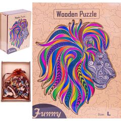 Norimpex DREWNIANE PUZZLE DLA DOROSŁYCH UKŁADANKA PREZENT 13879361 5902444061003