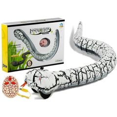 LeanToys Wąż Sterowany Pilotem na Podczerwień Biały 13885272 5905884458914