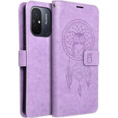 ForCell Kabura MEZZO Book do XIAOMI Redmi 13C / POCO C65 łapacz snów fioletowy 13887721 5903396256356