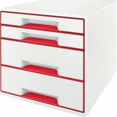 Leitz Pojemnik z 4 szufladami Leitz WOW 13888581 4002432135172