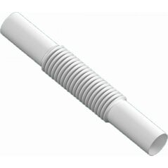 TTPLAST Złączka karbowana biała giętka PP ZCLF 16mm TT Plast 10165 13929767 5908238648733