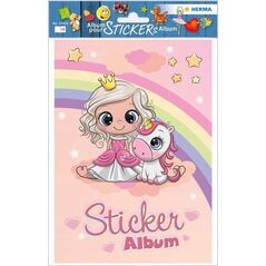 Herma HERMA Sticker Sammelalbum für Kids Prinzessin Sweetie A5 13930867 4008705154239