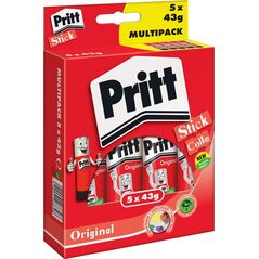Dell Pritt Klebestift Multipack 5 ST x 43g , 9H PS8BF 13930876 5410091268398