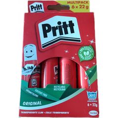 Pritt Pritt Klebestift Multipack 6 ST x 22g , 9H PS6BF 13931529 5410091268374