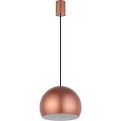 Lampa wisząca Nowodvorski Nowodvorski Candy 10294 lampa wisząca zwis 1x10W GU10 satynowa miedź/biała 13932127 5903139102940