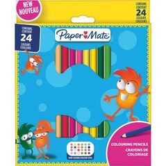 Paper Mate PAPER MATE Buntstifte Kids Colouring Bunt 24er M Blister 13932214 3026981664892