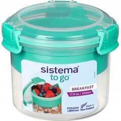 Sistema sistema Frühstücksbehälter Breakfast TO GO 530 ml mint 13935518 9414202213556
