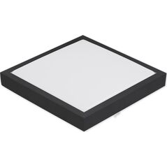 Lampa sufitowa LVT LVT Solen 4344 plafon lampa sufitowa 1x18W LED 4000K 1260lm czarny/biały 13936965 5908263384798