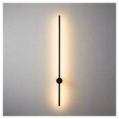 Kinkiet LVT LVT Catrina 1272 kinkiet lampa ścienna 1x17W LED 4000K czarny 13939640 5904703008965
