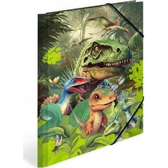 Herma HERMA  Sammelmappen A4 Karton Dino World 13941263 4008705197236