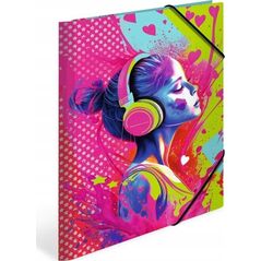 Herma HERMA  Sammelmappen A3 Karton Music Girl 13941269 4008705195775