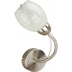 Kinkiet Krislamp Krislamp Sani Kr 319-1W kinkiet lampa ścienna 1X40W E14 satynowy 13943051 5907582568049