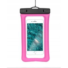 Partner Tele.com Etui wodoodporne uniwersalne z plastikowym zamknięciem AIRBAG ciemny róż 13950466 5903396006043