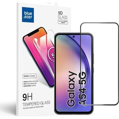 Blue Star Szkło hartowane Blue Star 5D - do Samsung A54 5G (full glue/case friendly) - czarny 13950538 5903396220524