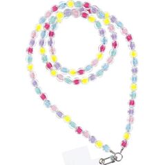Hurtel Zawieszka COLORFUL do telefonu / długość sznura 120cm (60cm w pętli) / na szyję - mutlicolor 13950568 5903396217876