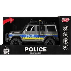 Mega Creative AUTO POLICJA B/O TEREN 30X17X14 MOJE MIASTO MC24 13950960 5904335885910
