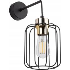 Kinkiet TK Lighting Tk Lighting Galaxy 4742 kinkiet lampa ścienna 1x15W E27 czarny/złoty 13955623 5901780547424