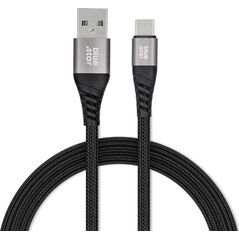 Kabel USB Blue Star BLUE STAR kabel z oplotem 3A 20W USB A do Typ C PD QC4.0 TFK-DC-003 1,2 m czarny 13961853 5903396224232