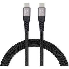 Kabel USB Blue Star BLUE STAR kabel z oplotem 3A 60W Typ C do Typ C PD QC4.0 TFK-DC-003 1,2 m czarny 13961856 5903396224249