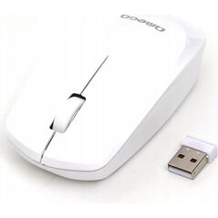 Mysz Omega OMEGA MYSZ BEZPRZEWODOWA MOUSE WIRELESS 1200DPI WHITE [45865] 13962586 5907595458658