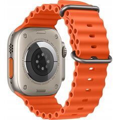 ForCell FORCELL F-DESIGN FA12 pasek do APPLE Watch 42 / 44 / 45 / 49 mm pomarańczowy 13965609 5903396223440
