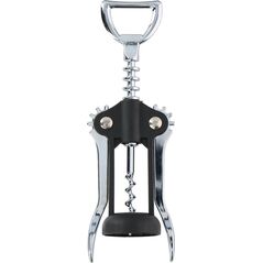 Alpina Alpina - Korkociąg / otwieracz do wina ze stali nierdzewnej 17 cm (czarny / srebrny) 13965997 8711252170251