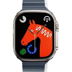 Hoco HOCO pasek do Apple Watch 42 / 44 / 45 / 49 mm AS102 niebieski z szarym 13979415 6942007619332
