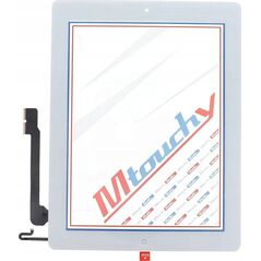 Samsung MUSTTBY Ekran dotykowy + taśma klejąca + Home do iPAD 4 (biały) 13989968 5903396320033