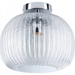 Lampa sufitowa Paulmann Oprawa sufitowa łazienkowa RUYA E27 max.60W IP44 230V chrom / szkło 13990743 4000870711422
