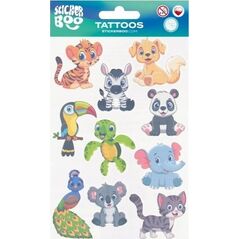 STICKERBOO TATUAZ ZWIERZETA 100X175 S-BOO B/C 1/1000 14006955 5905523671704