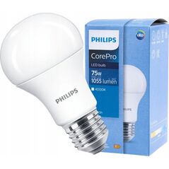 Philips Żarówka LED CorePro LEDbulb ND 10-75W A60 E27 840 929002306608 14007420 8720169169074