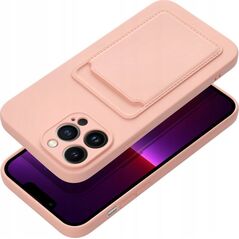 4kom.pl Futerał CARD CASE do IPHONE 16 Pro różowy 14008963 5903396303753