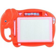 LeanToys Znikopis Słoń Tablica Magnetyczna Pieczątki Czerw. LEAN Toys 14013879 5905884458136