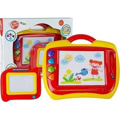 LeanToys Znikopis Zestaw 2 sztuki Czerwono-Żółty LEAN Toys 14013881 5905884454718