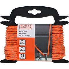 neutralna linia produktów Black&Decker - Lina transportowa z elementami odblaskowymi + nawijak 4mm / 20m 14045172 8711252236452