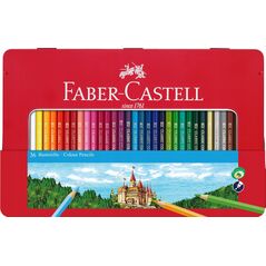Faber-Castell FABER-CASTELL Buntstift hexagonal 36er-Metalletui 14049482 8991761324011