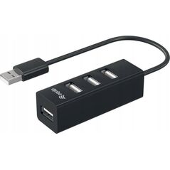 HUB USB Equip Equip USB-Hub 4-Port 2.0  ->4x2.0      480Mbps o.Netzteil sw 14049841 4015867225318