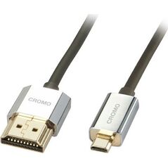 Kabel Lindy HDMI Micro - HDMI 2m srebrny (41682)