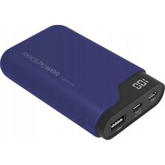 Powerbank Realpower RealPower Powerbank PB-7500C        Navy Blue       7.500mAh 14052816 4040895008206