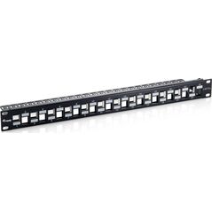 Organizer Equip Equip Patchpanel 24x Cat6A 19" FTP 1HE Keystone Montage   sw 14055324 4015867226087