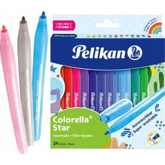 Pelikan Pelikan Fasermaler Colorella Star C302 24 ST sortiert Faltschachtel 14055370 4012700822314