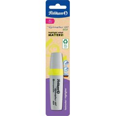 Pelikan Pelikan Textmarker 490 eco 1 Stück auf Blister Neon-Gelb 14055489 4012700823403