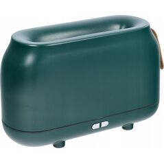 Nawilżacz powietrza OEM Nawilżacz / dyfuzor do aromaterapii z kolorowym płomieniem Art Deco model HZ005 ciemna zieleń 14057053 5903396275876