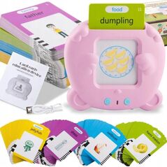 OEM Urządzenie do nauki angielskiego - Miś PINK / RÓZOWY 14059059 5901313583974