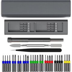 OEM Zestaw śrubokrętów precyzyjnych / wkrętaków serwisowych, bitów 30w1 aluminium 14059981 5903396223587