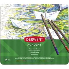 Derwent Kredki akwarelowe Derwent  pud metal 24 14061317 5028252269919