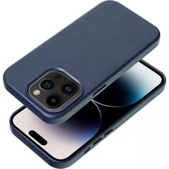 OEM Futerał LEATHER MAG COVER kompatybilny z MagSafe do IPHONE 15 Pro Max niebieski 14064802 5903396228377