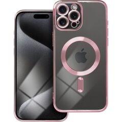 OEM Futerał ELECTRO MAG COVER kompatybilny z MagSafe do IPHONE 15 Pro Max złoty róż 14064820 5903396228223